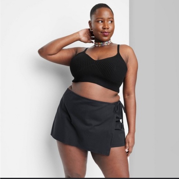 wild fable Pants - NWT-Wild fable-Women Mid Rise Woven Wrap Skort